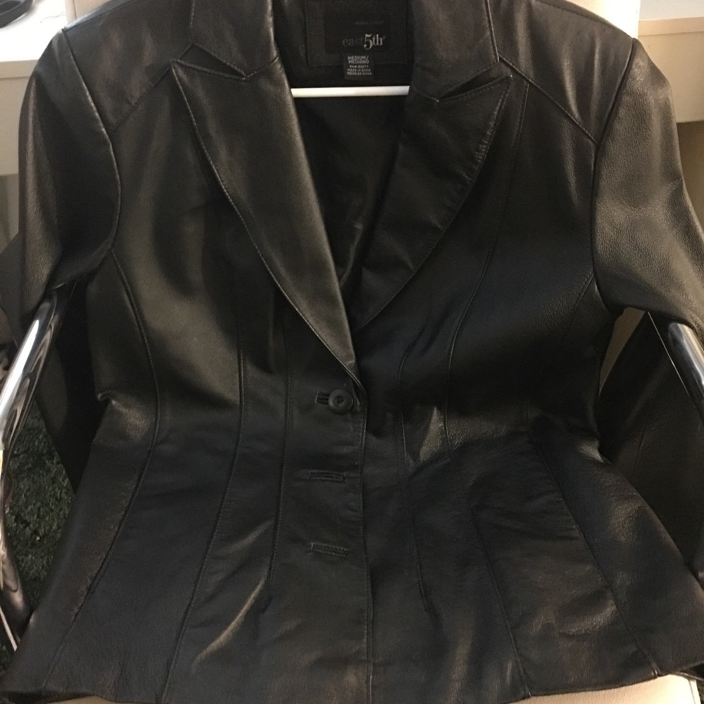 Leather jacket